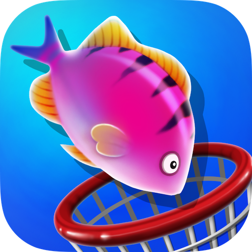 Dunk Hoop Reverse Fishing Basket