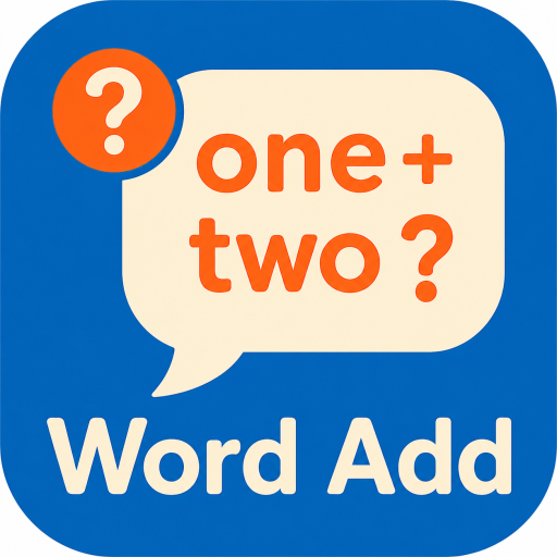 Word Add –Math Quiz Game