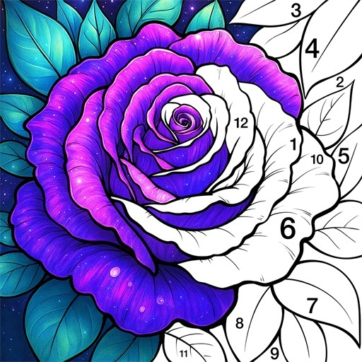 Coloring Book: Color by Number
