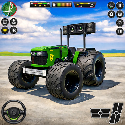 Indian Tractor Tochan Game 3d