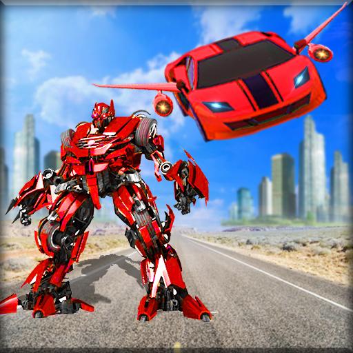 Flying Car Transform Game 3D
